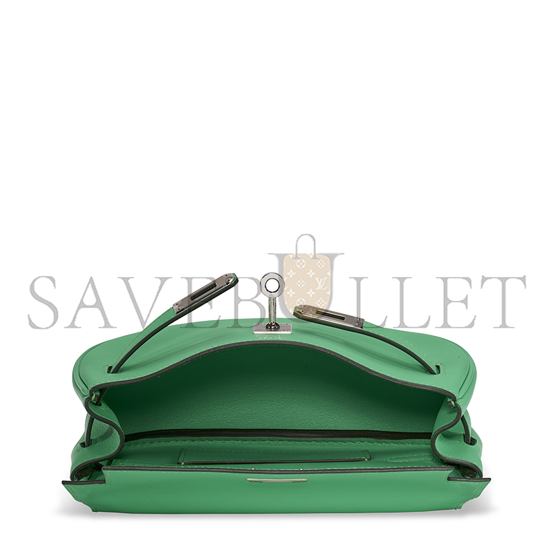 HERMÈS SWIFT KELLY MOOVE NEW WHITE (20*11.5*6cm)